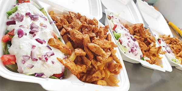 Gyros tál
